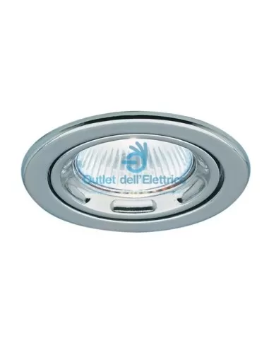 Side 2817-CM2817-CM Fixed recessed spotlight with dichroic matt chrome